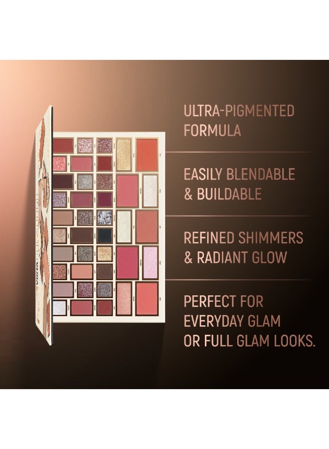 كاركتر برو فيستا ٤٠ لون آيشدو باليت - Image 4